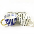2023 Hotsale Creative Style 330ml Ceramic Mug Manual Glazed Porcelain Coffee Cup with Handle with Custom