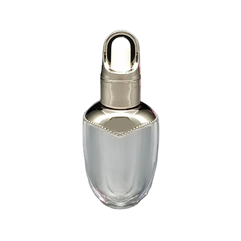 10ml in Stock Ready to Ship Luxury Empty Serum Bottle Plastic Container Acrylic Lotion Bottle for Skin Care Packaging