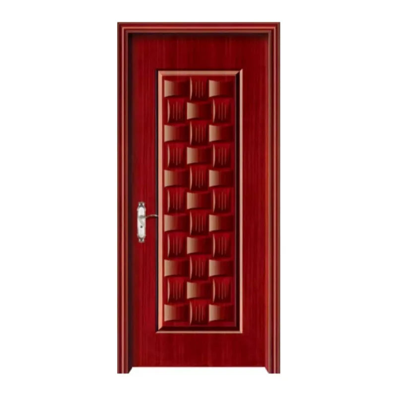 Luxury Moulding Timber Door Design  Interior Bedroom Door Design for Apartment