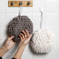 Wholesale Double-Sided Coral Fleece Hand Towel Absorbent Chenille Bath Home Hotel Use Plain Roll Design Bathroom Kitchen Hanging