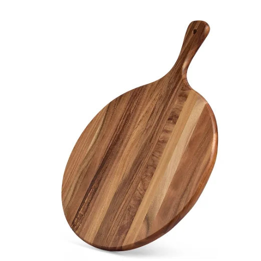 Customized Circular Cutting Board Wooden with Handle Cutting Board Sustainable Use of Cutting Boards