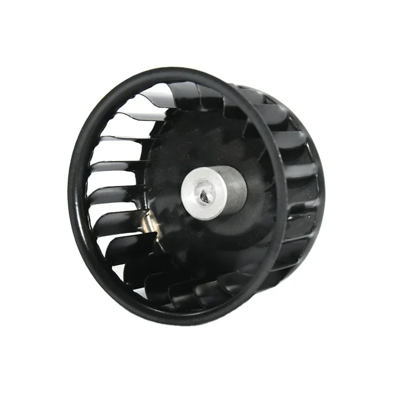 3 Inch Powder Coated Vortex Multi-Wing Centrifugal Fan Impeller for Long Shaft Motor with Large Air Flow