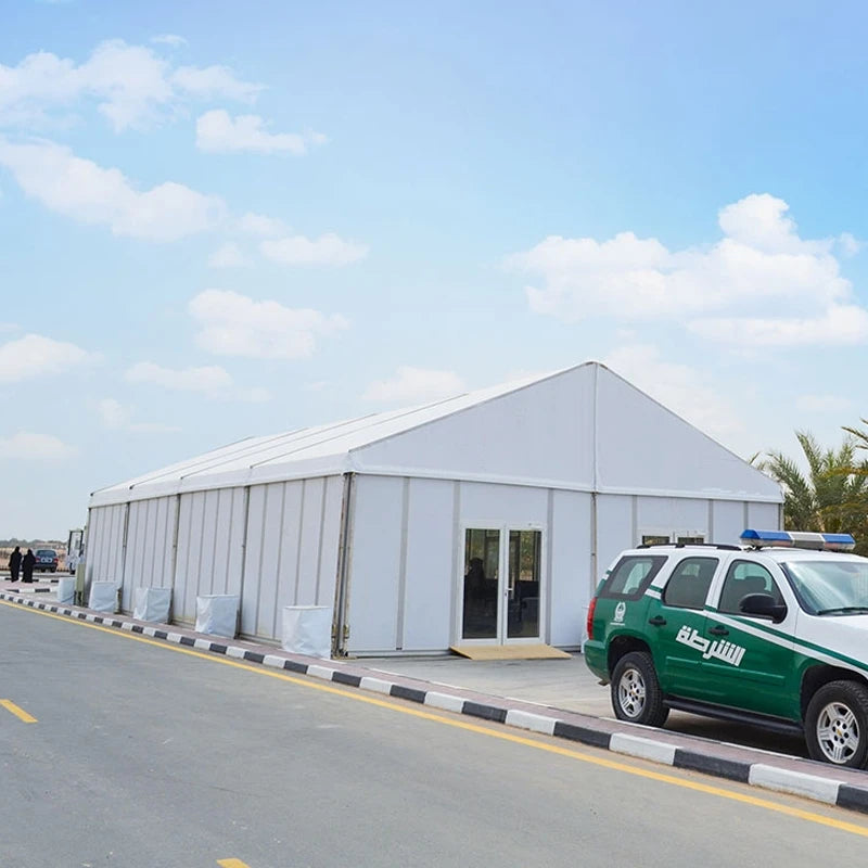 6m Side Height Temporary Outdoor Industrial Big Warehouse Tent for Storage