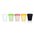 Factory Direct Sales 50g 100g 200g Empty PP Plastic Scrub Jars Wide Mouth Lotion Cream Jar for Body Facial Care