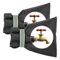 Eco-Friendly Black Oxford Cloth Outdoor Faucet Cover Anti-Freeze Hose Bib Water Protector Winter Frost Protection Tap Cover