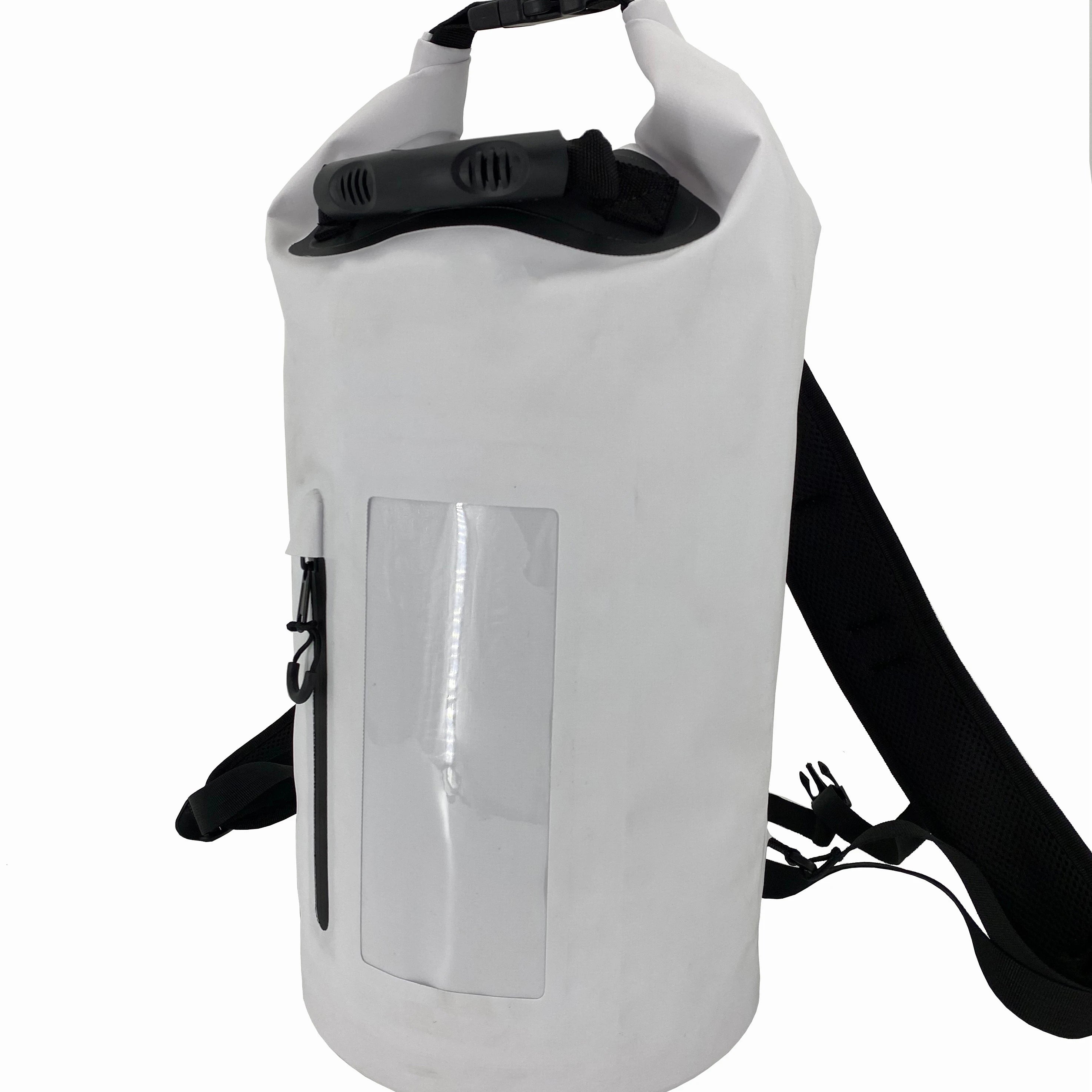 Outdoor Waterproof Ocean Pack Pvc Tarpaulin Dry Bag With Shoulder Strap