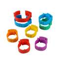 1000 PCs Adjustable Chicken Foot Rings Inner Diameter  2 to 2.4cm Chicken Poultry Retractable Foot Rings