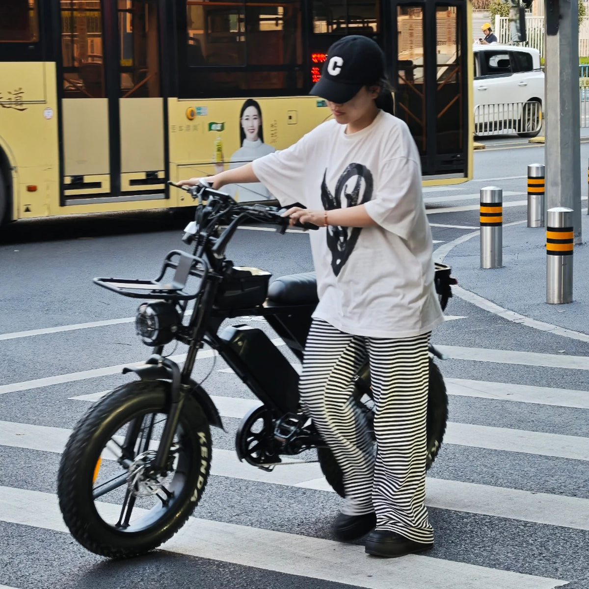 VOMO X90 Foldable Ebike Mountain X90 Electric Bicycle Eu Warehousfat Battery Bike Electric 48v 250W Ebike MegaBDM