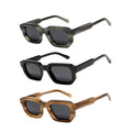 Fashion Acetate Polarized Sunglasses Personality Small square Thicken Frame Luxury Sunglasses for Women