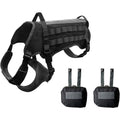 Sport Personalized Polyester/Nylon Mesh Lining Front Handle D Ring Metal Dog Harness Vest Saddle Bag