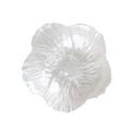 Wholesale Factory Newly Designed Luxury Pearlescent Charger Plate Home Wedding Party Glass Plate