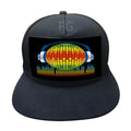 New Arrival LED Light Activated Equalizer Sound Various Logo Cap with EL Panel for Sports Casual Outdoor Use