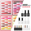 Vendeeni Factory OEM/ODM 3000 Colours Nail Gel Uv 15ml Uv Gel  Ongle Hema Free Nail Polish Set Solid Color Custom Private Label