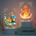 The Golden Temple in India Guru Nanak Ganesha Statue Gold Shiva Statue Shiva Parvati Idols Gift Set Item Novelty Gifts Custom