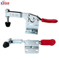 GH-201-BHB Antislip Red Horizontal Quick Release Hand Tool Toggle Clamp