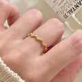 Vianrla 925 Sterling Silver Fashion Simple Durable Silver Color Ring Width Open Finger Ring for Women