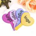 Handheld Portable Silver Square Cosmetic Mirror with Handle Dual Sided Custom Size Women's Gift