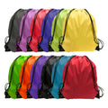 Customized Nylon Polyester Drawstring Promotional Sports Backpack Gym Backpack Gym Bag