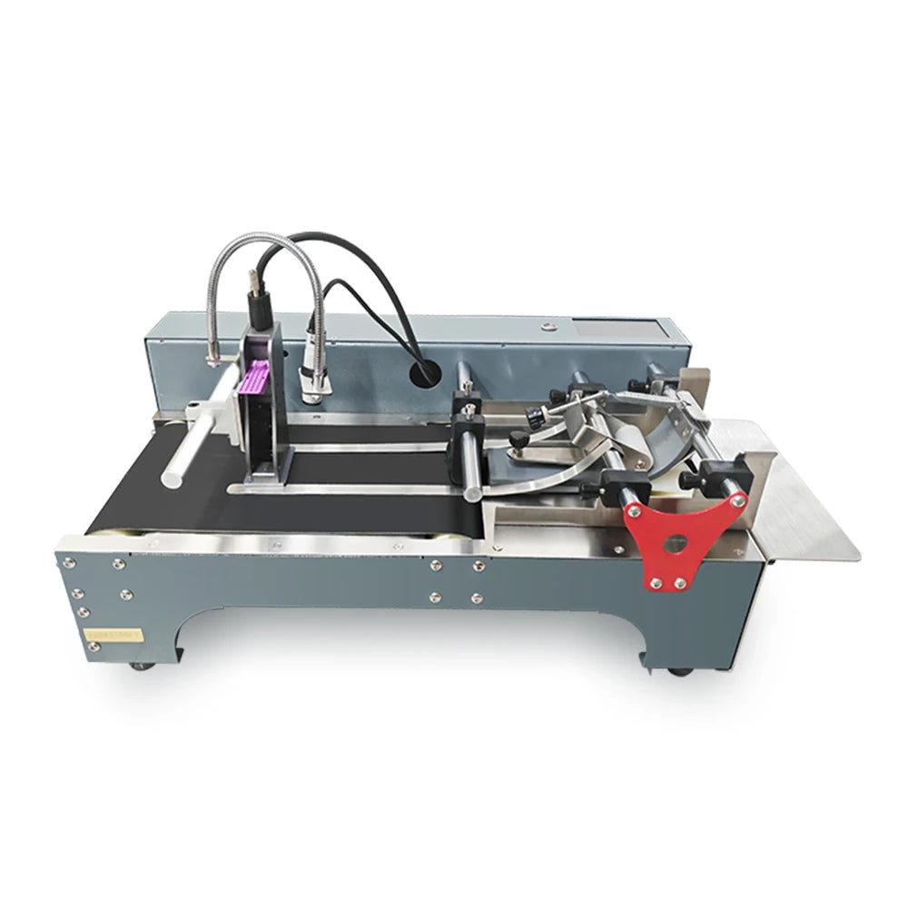 New Arrival Industrial Inkjet Printer Expiry Date Code Logo Batch Coding Printing Machine With Paging Feeder