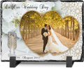 Customized 15*20cm DIY Angel Stone Crafts 2-Foot Polished Engraved Blank Love Photo Sublimation Dye-Sub Painted Home Decoration