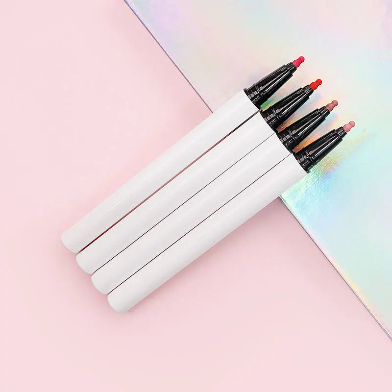 White Packaging Waterproof Custom Logo Private Label Liquid Lipliner for Lip Make up