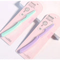 SBelle Makeup Safety Portable Foldable Eyebrow Razor & Trimmer with Stainless Steel Rounded Blade