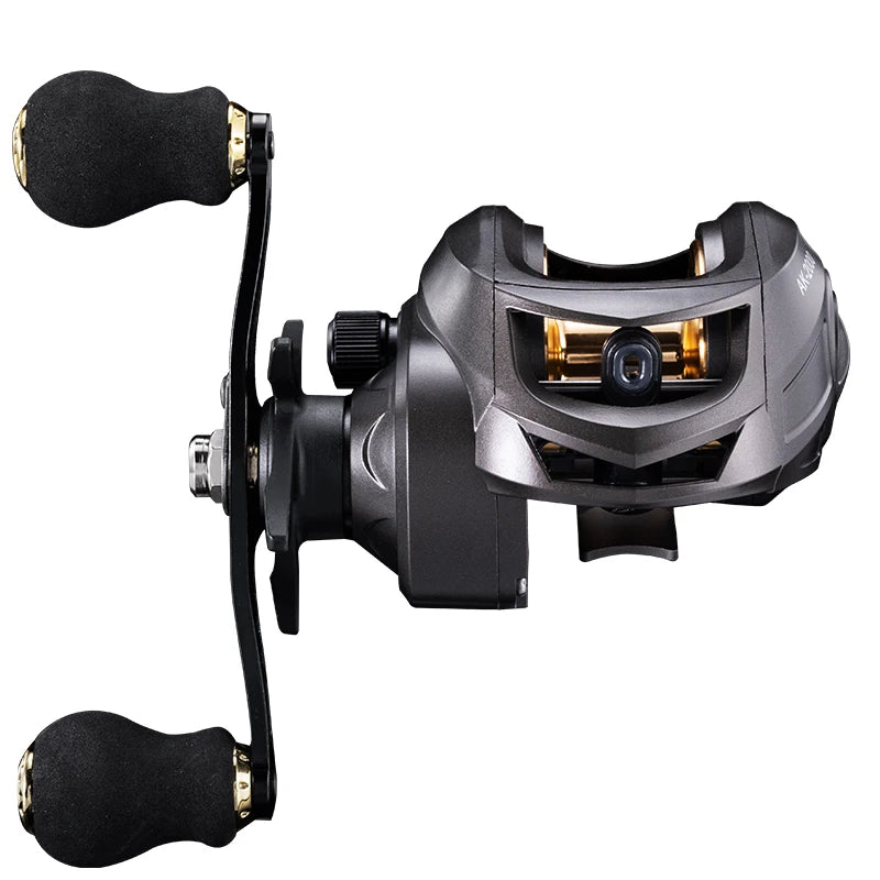 AK2000 Spinning Reel Metal Stream & River Fishing Reel 7.2:1 Gear Ratio CNC Aluminum Alloy Spool Saltwater Freshwater Trout