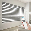 Motorized Zebra Blinds Smart Automatic Blackout Day and Night Light Filtering Roller Zebra Shades Blinds