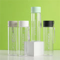 Top Seller Customized Gym Sport Transparent Frosted Portable Travel Water Bottle Clear Plastic Drinking Water Bottle