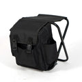 Portable Outdoor Folding Portable Leisure Fishing Backpack Chair Folding Durable Fishing Chair with Backrest and Storage Bags