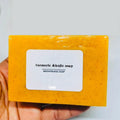 Hot Sale Turmeric Lemon Kojic Acid Solid Soap for Facial Body & Hand Cleansing Whitening Natural Scent 100g