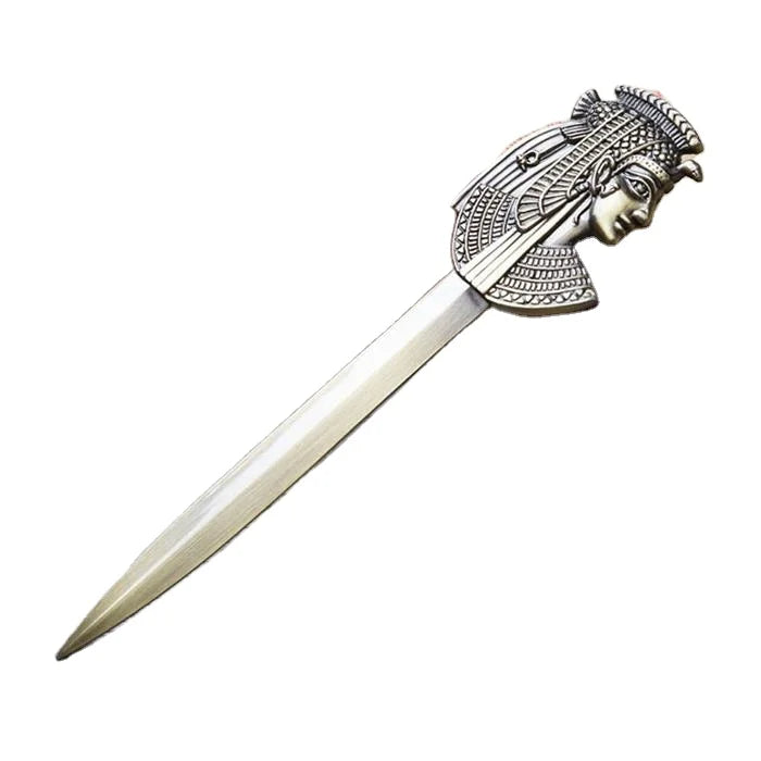 Classical Letter Opener Ancient Egyptian Totem Paper Knife Unpacking Knife Creative and Exquisite Office Gifts Express Knife