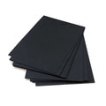 Gift Small Packaging Cardboard: Custom Eco-friendly Black Cardboard Thick Black Paper Board Roll.