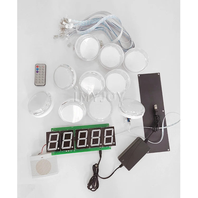 Amusement Park Fast Reaction Wall Speed test Challenge Led Game Training Light Electric Shock Reaction Time Game for Kids