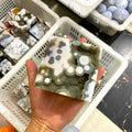 Natural 8th Vein Marovato Ocean Jasper Cube Healing Stone Crystal Ocean Jasper Cubes
