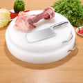 Non-Slip White Hdpe  Cutting Board Plastic Chopping Boards for Kitchen Restaurant