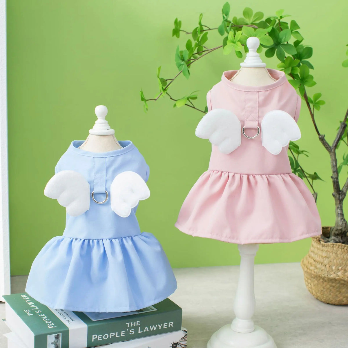 Angel Harness Dress Wholesale Dog Clothes for Spring/Summer Teddy French Bulldog and Small Breed Pet Supplies Wholesale