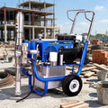 Professional Electric Hydraulic Roof Coating Machine Spray Painting Machine for Wall and Steel Structure Coating Large Flow