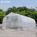 Litong Customized Outdoor Waterproof Awning Fabric Greenhouse Cultivation clear Tarp PVC Grow Tent Tarpaulin Manufacturer