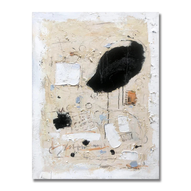 Modern Hand Painted Abstract Oil Hand Murales Painting Canvas Wall Art OTHER Paintings Picture Frame Cuadros Decorativos Sala
