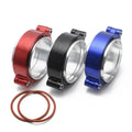 V-shaped Clamp with Flange Aluminium Alloy Joint Turbine Exhaust Drain Pipe Buckle