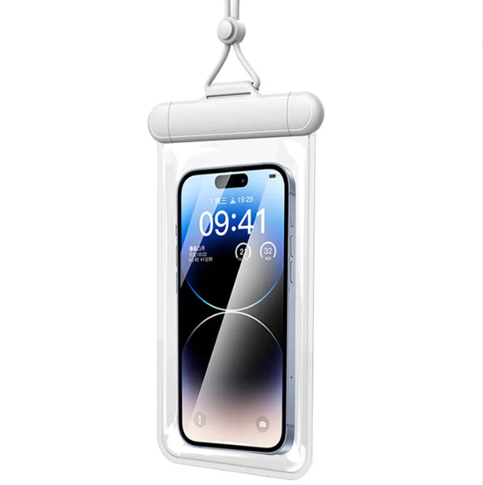 Customize Large Swimming Diving Mobile Phone Bags Cases Waterproof Pouch Beach TPU Waterproof Mobile Phone Bag Pouch Dry Bag