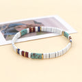 Go2boho  Tile Beaded Tila Beads Pulsera Femme Designer Enamel Jewelry Bracelet for Women