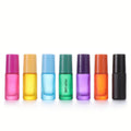 Wholesale Small Size 5ml Skincare Essential Oil Roll on Bottle Empty Cosmetic Glass Perfume Roller Bottle