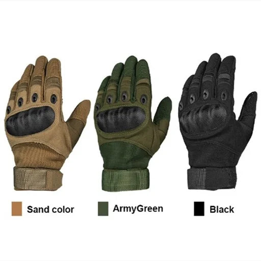 Sample Support Hot Selling Full Finger Cycling Gloves Utility Fashion Leather and Nitrile Waterproof and Protective for Driving