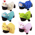 Lovely Absorbent Cartoon Anime Pet Costume Cleaning Blanket Hooded Microfiber Dog Towel Doggy Bathrobe