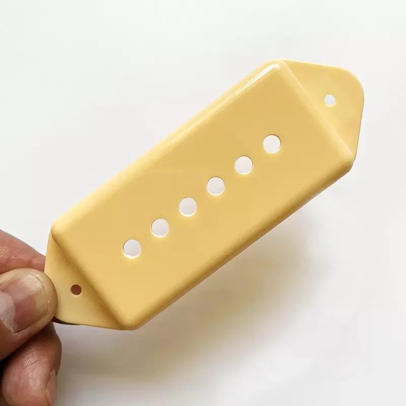 Electric Guitar Kit Lvory  6 Holes Dog Ear P90 Style Guitar Pickup Cover Made in China