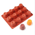 HY Round Cylinder 18 Hole Canele Mould