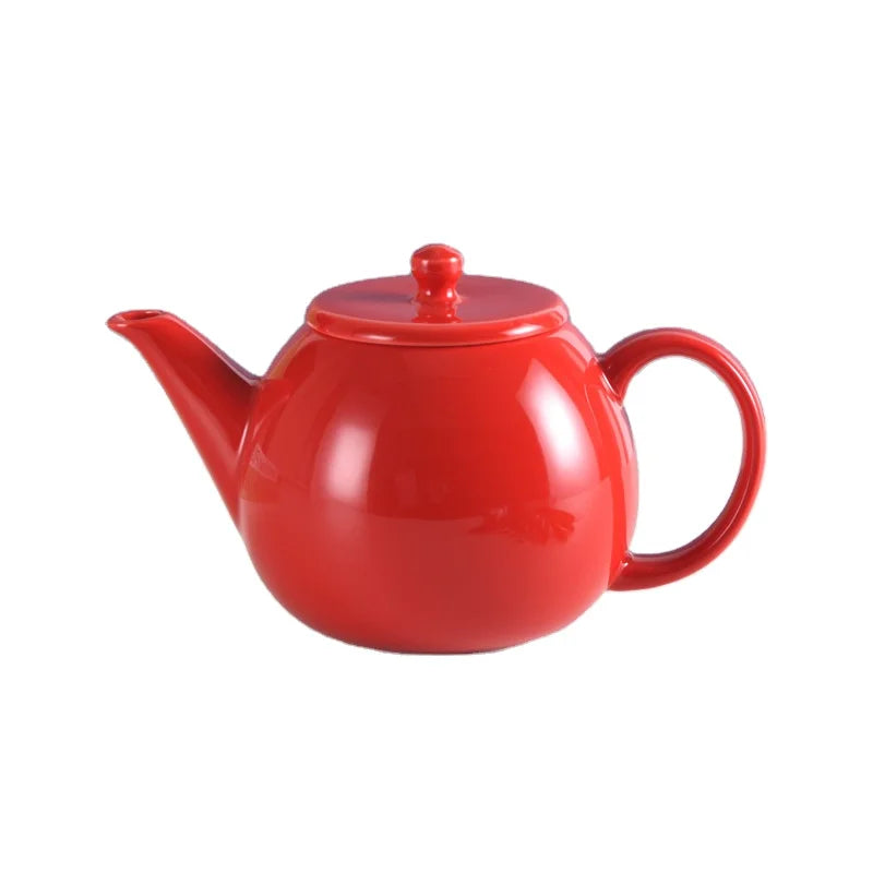 PSC PSC-CT008 Modern Simple Glass Coffee Tea Pot Set 680ml Eco-Friendly Blooming Loose Leaf Stainless Steel Infuser for Home