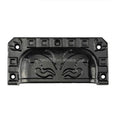 Stock Supply Box Accessories 81x 36mm Black Shell Shaped Zinc Alloy Metal Cabinet Handle